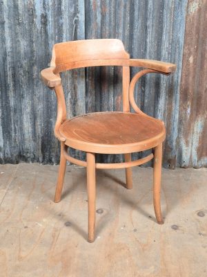 Ronde Café Thonetstoel Blank